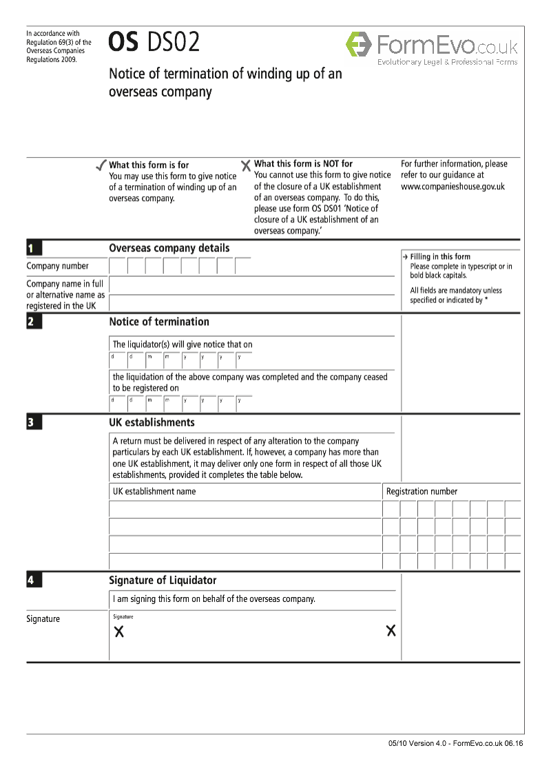 OS DS02 Notice of termination of winding up of an overseas company Regulation 69 3 preview